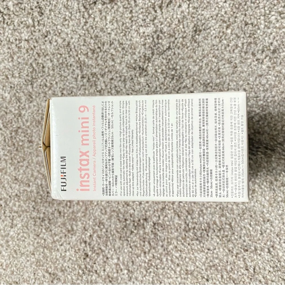 Fujifilm Instax Mini 9 Coral Instant Camera